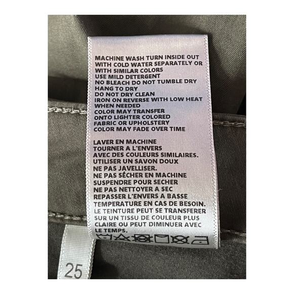 L'Agence Pants Margot high rise skinny olive size 25 - Picture 7 of 7